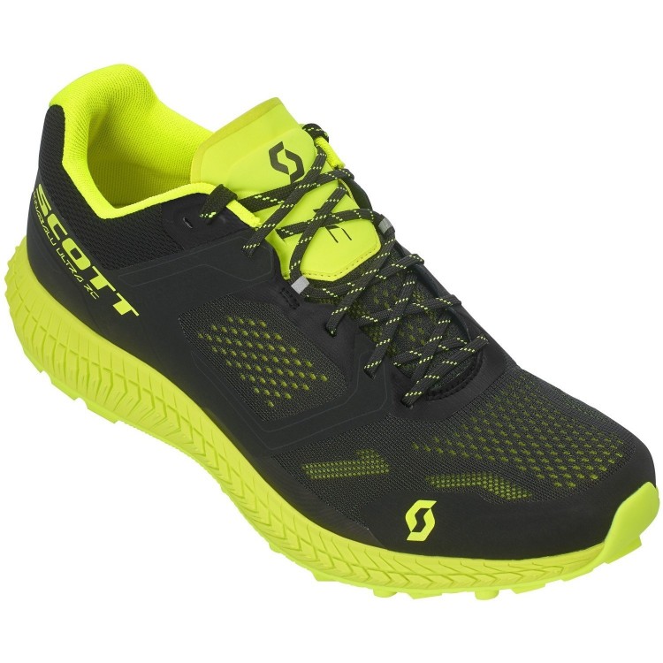 Zapatillas Kinabalu Ultra Black/Yellow Scott running