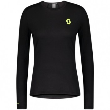 Camiseta Ws RC Run L/SL Black/Yellow Scott