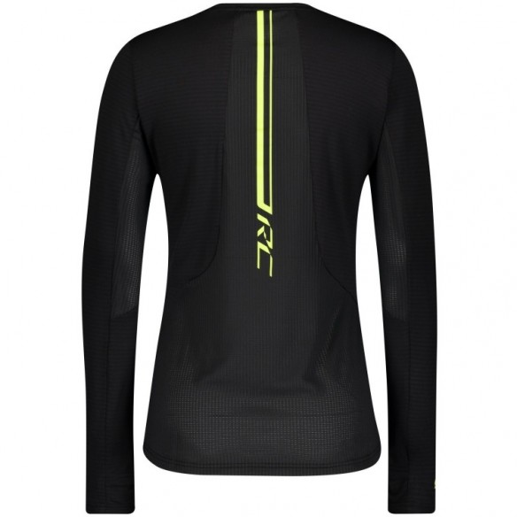 Camiseta Ws RC Run L/SL Black/Yellow Scott