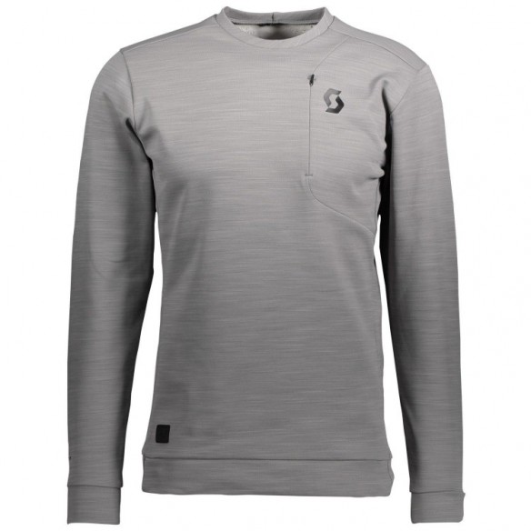 Sudadera Crewneck Ms defined Grey Melange