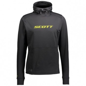 Sudadera Pullover Ms defined Black/Sulphur Yellow