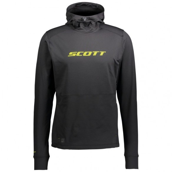 Sudadera Pullover Ms defined Black/Sulphur Yellow