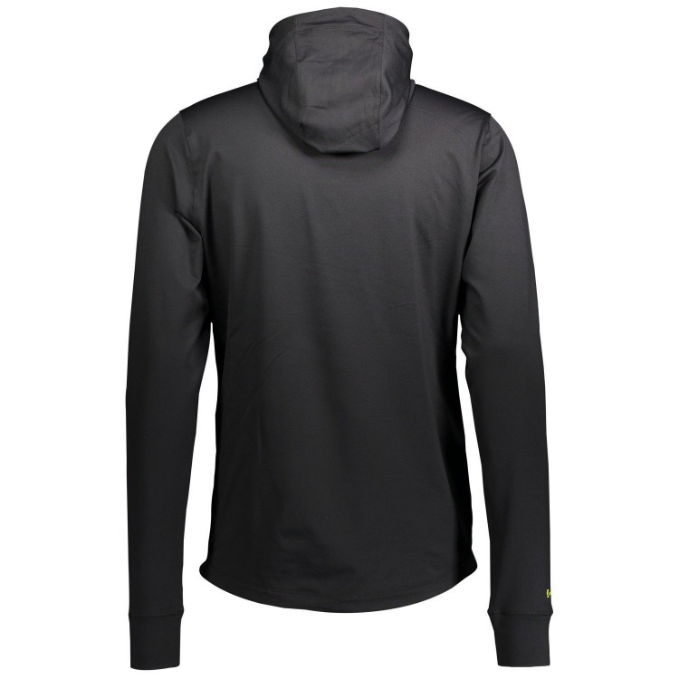 Sudadera Pullover Ms defined Black/Sulphur Yellow