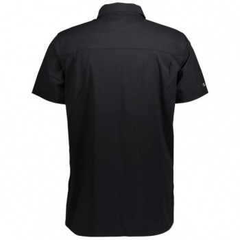 Camiseta Ms Button Ft S/SL Black/Grey 2