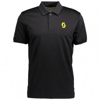 Camiseta Ms Polo Ft S/SL Black/Sulphur Yellow