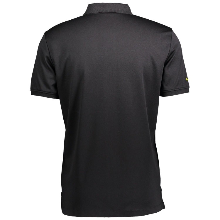 Camiseta Ms Polo Ft S/SL Black/Sulphur Yellow