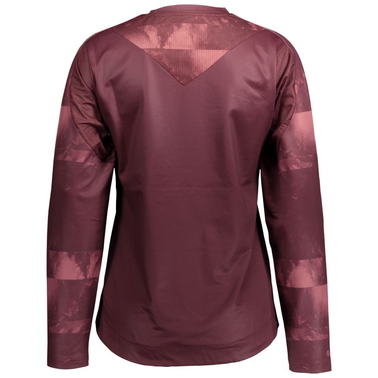 Maillot Ws Trail Storm L/SL Amaranth Red/Ochre Red