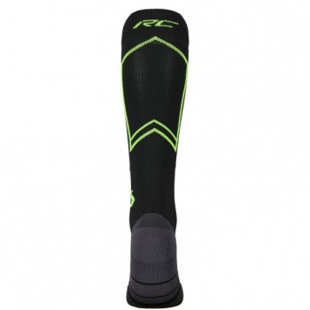 Calcetín RC Compression Black/Safety Yellow Scott 2