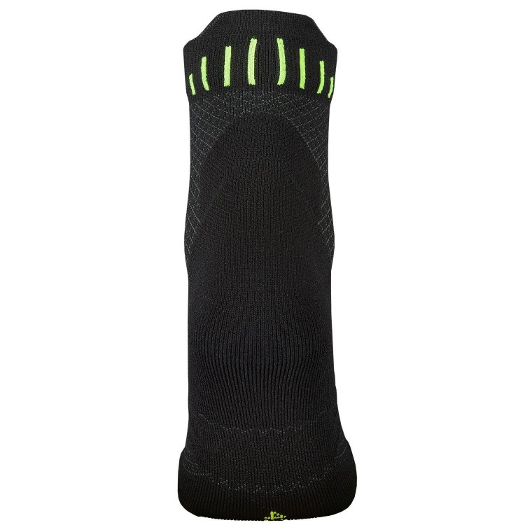 Calcetín RC Running Quarter Black/Safety Yellow...