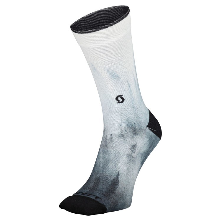 Calcetín Trail Tree Crew Black/White Scott