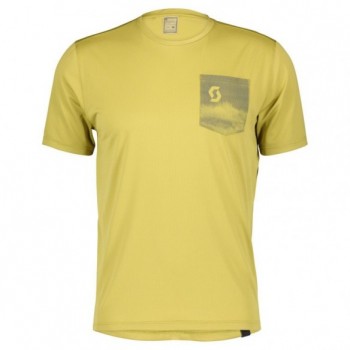 Maillot Ms Gravel 20 Ss Mud Green/Dark Grey