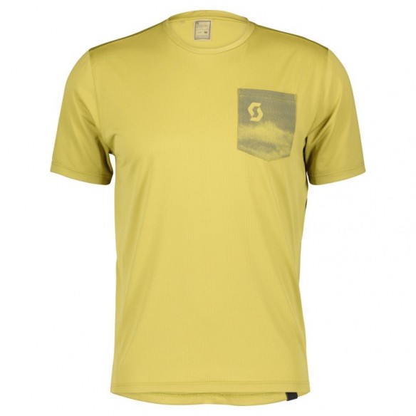 Maillot Ms Gravel 20 Ss Mud Green/Dark Grey