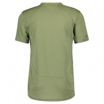 Maillot Ms Trail Flow Dri Zip Ss Frost Green 2