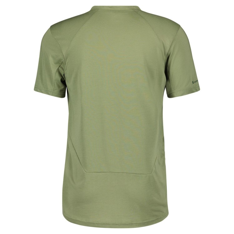 Maillot Ms Trail Flow Dri Zip Ss Frost Green