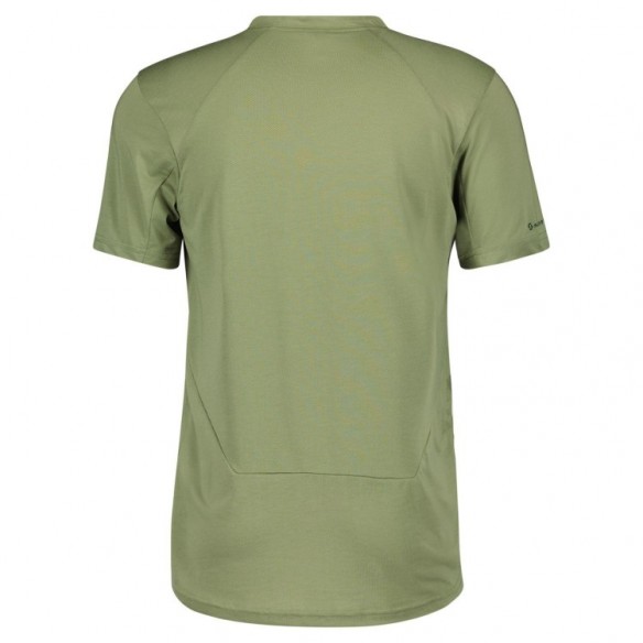 Maillot Ms Trail Flow Dri Zip Ss Frost Green