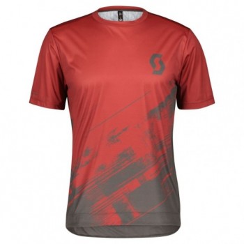 Maillot Ms Trail Vertic Ss Tuscan Red/Dark Grey