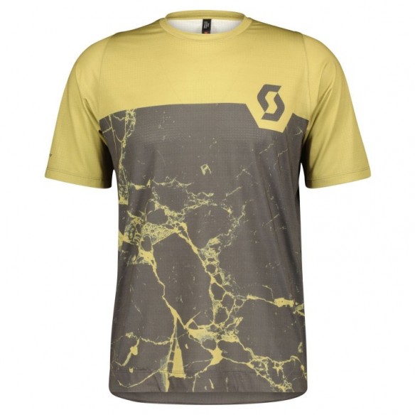 Maillot Ms Trail Vertic Pro Ss Mud Green/Dark Grey