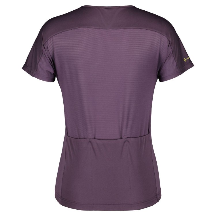 Maillot Ws Endurance 10 S/SL Dark Purple/Mud Green