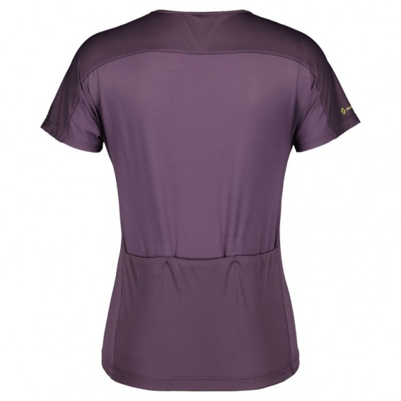 Maillot Ws Endurance 10 S/SL Dark Purple/Mud Green