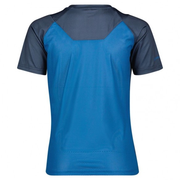 Maillot Jr Trail 10 Ss Storm Blue/Midnight Blue