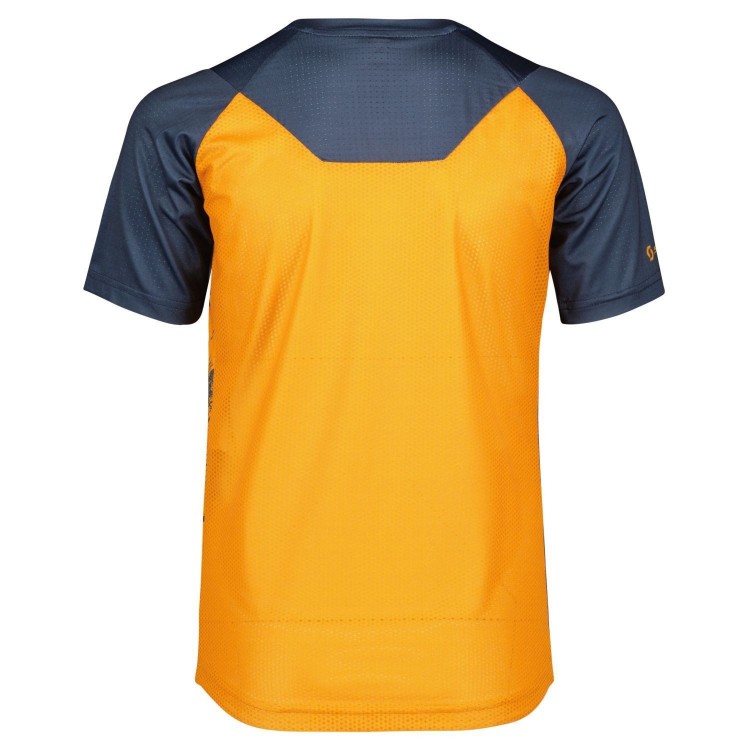 Maillot Jr Trail 10 Ss Copper Orange/Midnight Blue