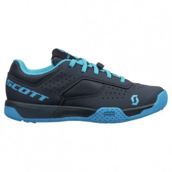 Zapatillas para niños SCOTT MTB AR Lace Grey/Neon Blue 2