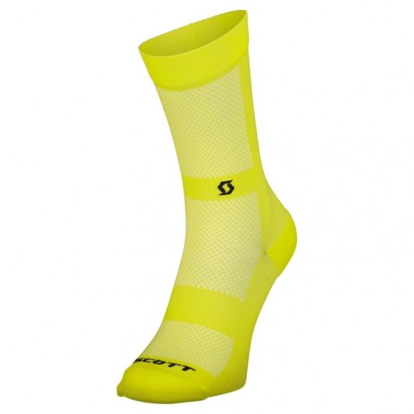 Calcetín Performance No Shortcuts Crew Sulphur Yellow/Black