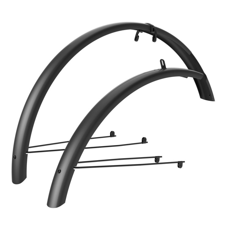 Guardabarros Road Gravel Set For Al/Cb Black