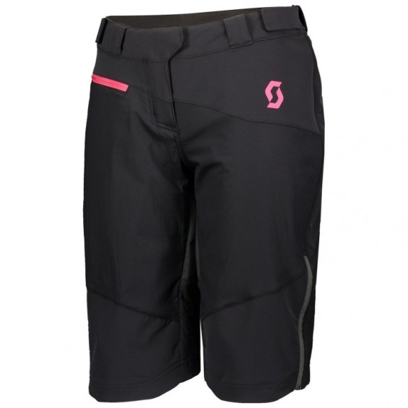 Pantalón corto Ws Trail Storm Alpha Black/Virtual Pink