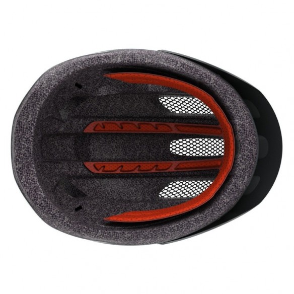 Casco SCOTT Supra Grey/Red Fade