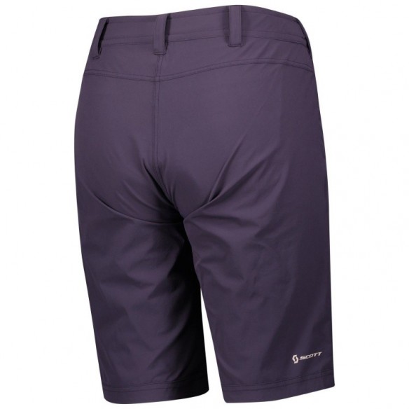 Culotte Ws Trail Flow W/Pad Dark Purple