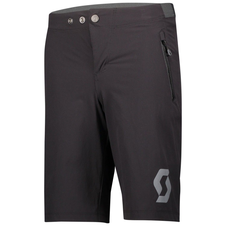 Culotte Jr Trail 10 Ls/Fit W/Pad Black