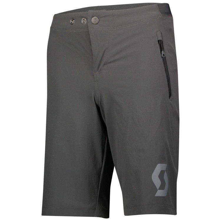 Culotte Jr Trail 10 Ls/Fit W/Pad Dark Grey