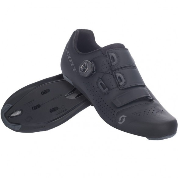 Zapatillas SCOTT Road Team Boa Matt Black/Dark Grey