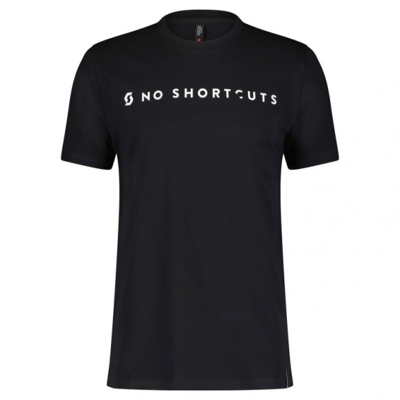 Camiseta Ms No Shortcuts Ss Black