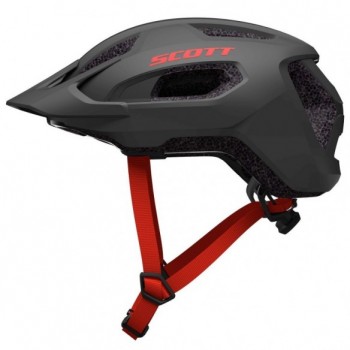 Casco SCOTT Supra Dark Grey/Red 2