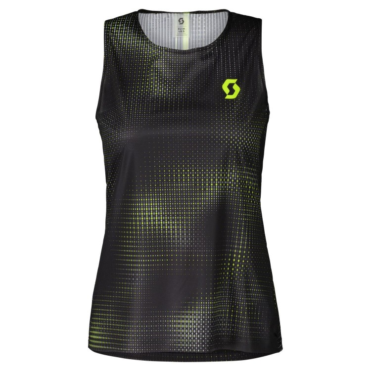 Camiseta Tirantes Ws RC Run Black/Yellow