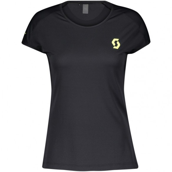 Camiseta Ws RC Run Team S/SL Black/Yellow Scott