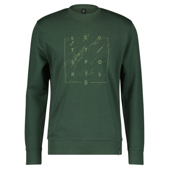 Sudadera Crewneck Ms Casual Ls Smoked Green