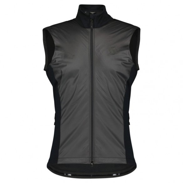 Chaleco Ms Gravel Warm Merino Black
