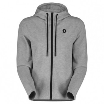 Chaqueta Ws Tech Zip Grey Melange