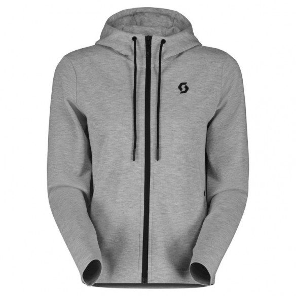 Chaqueta Ws Tech Zip Grey Melange