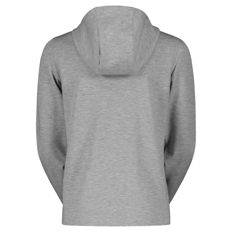 Chaqueta Ws Tech Zip Grey Melange