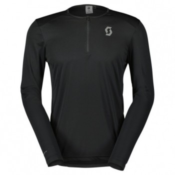 Camiseta Ms Endurance Tech Ls Black