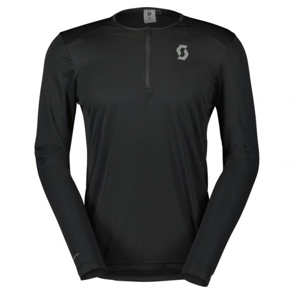 Camiseta Ms Endurance Tech Ls Black