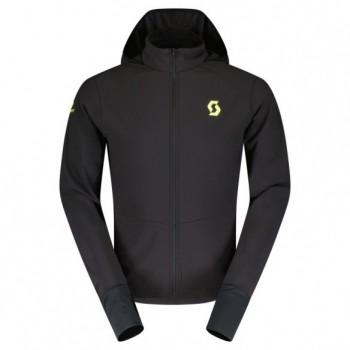 Chaqueta Ms RC Run Warm Black/Yellow