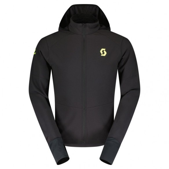 Chaqueta Ms RC Run Warm Black/Yellow