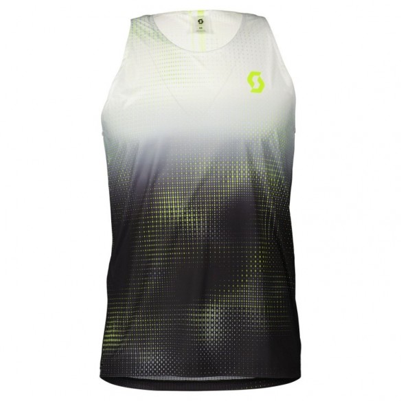 Camiseta Tirantes Ms RC Run White/Yellow