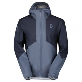 Chaqueta Ms Explorair Light Dryo 2.5l Metal Blue/Dark Blue