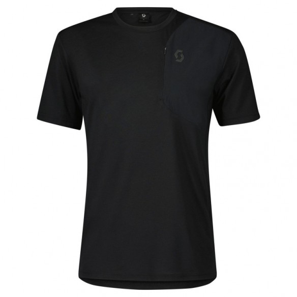 Camiseta Sco Ms Dri Pocket Ss Black